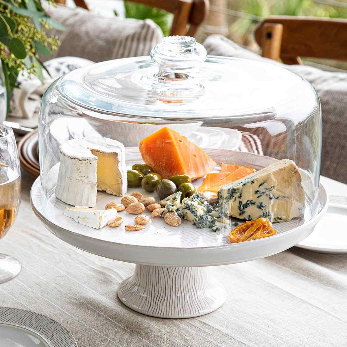 Juliska Berry & Thread Glass Cake Dome