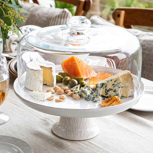 Juliska Berry & Thread Glass Cake Dome