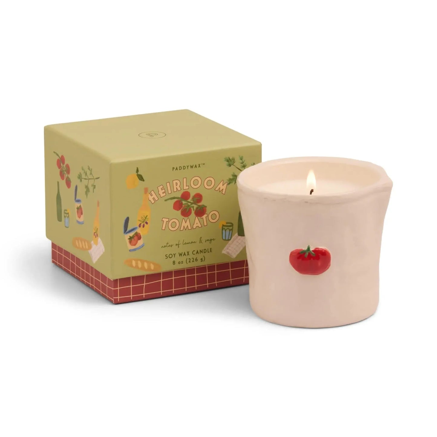 Paddywax 8oz Bistro Candle - Heirloom Tomato - Marcel’s Culinary Experience