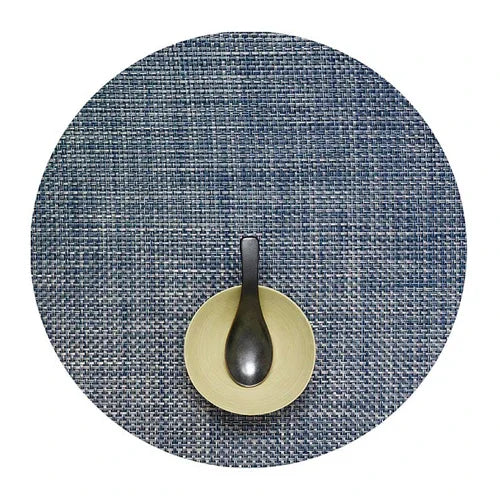 Denim Round Basketweave - Marcel’s Culinary Experience