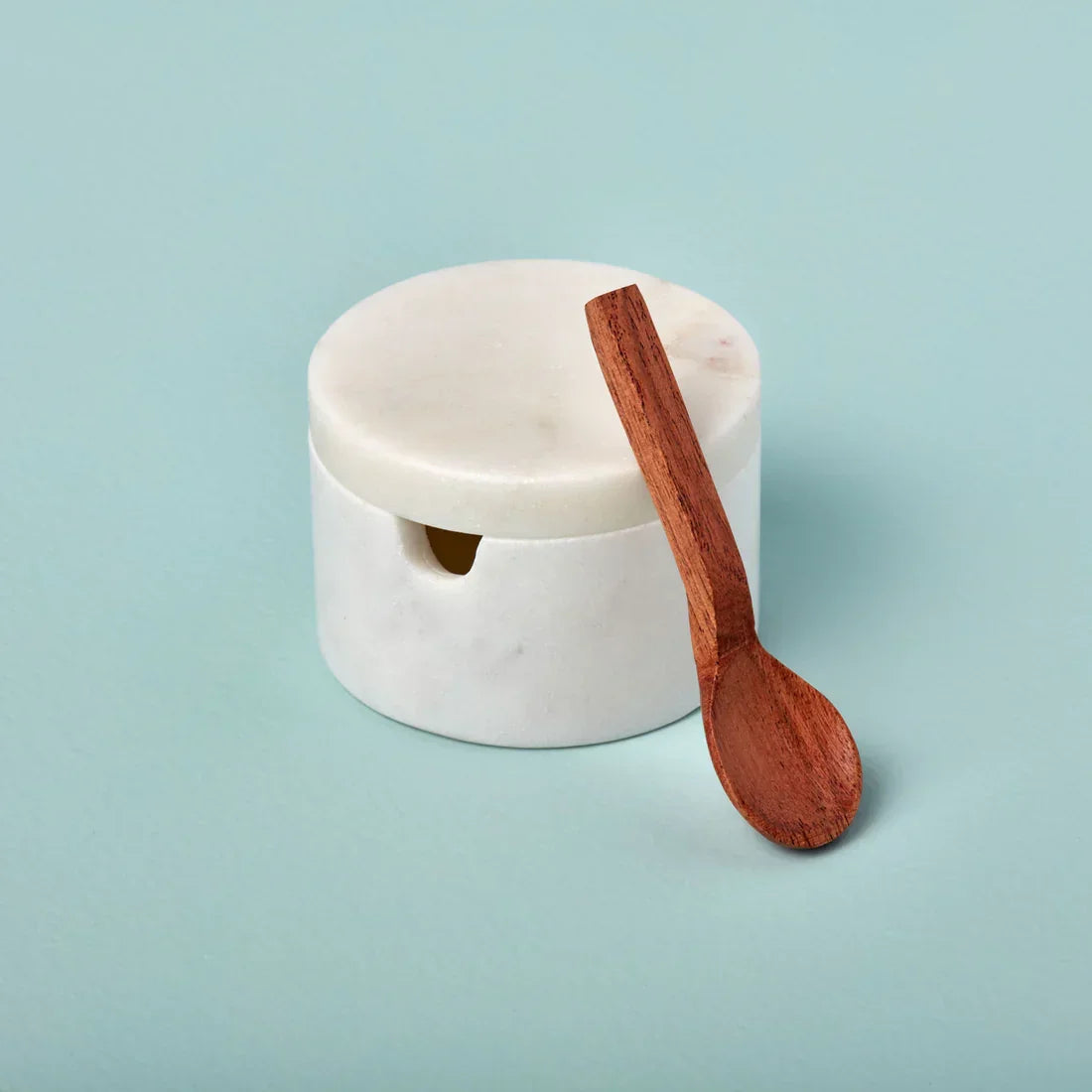 Anzio Marble Cellar w Pivoting Lid - Marcel’s Culinary Experience