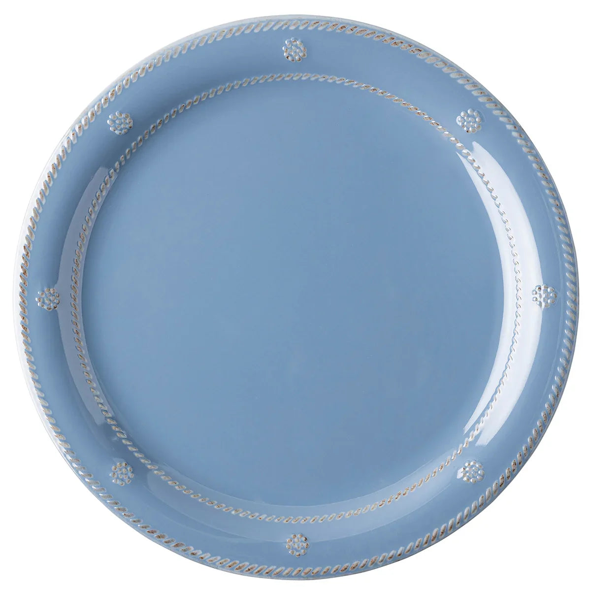 Juliska Berry & Thread Melamine Dinner Plate - Chambray - Marcel’s Culinary Experience
