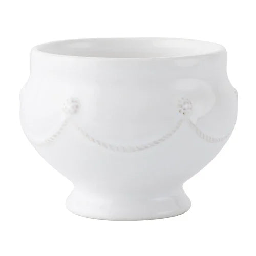 Juliska Berry & Thread Footed Soup Bowl - Whitewash - Marcel’s Culinary Experience