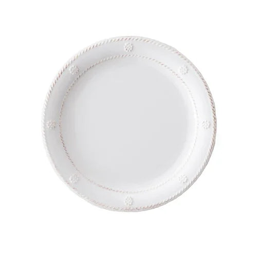 Juliska Berry & Thread Melamine Dessert/Salad Plate - Whitewash - Marcel’s Culinary Experience