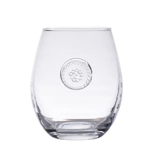 Juliska Berry & Thread Stemless Wine Glass - Marcel’s Culinary Experience