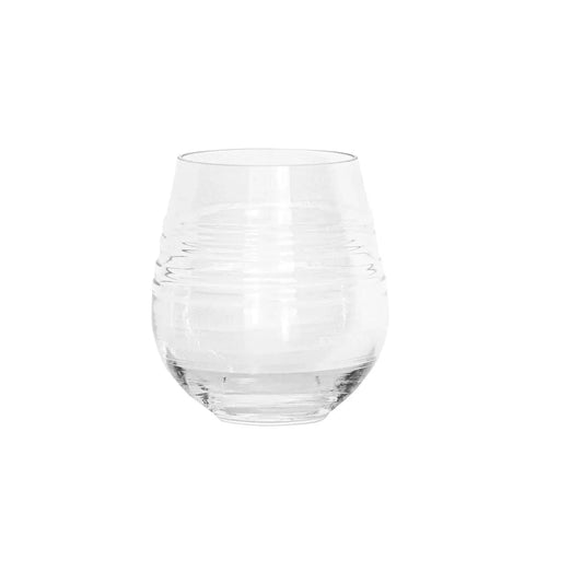 Juliska Bilbao Stemless Wine Glass - Marcel’s Culinary Experience