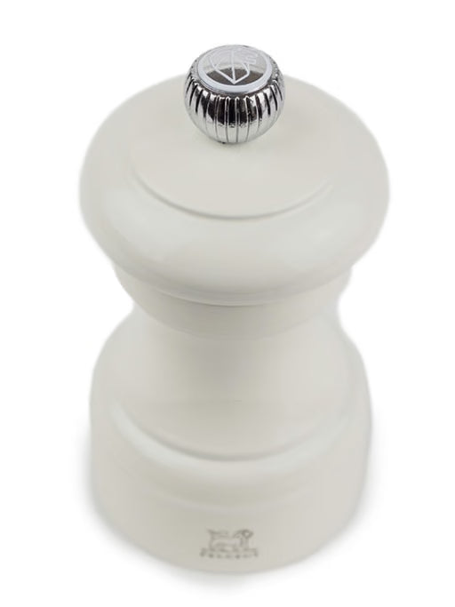 Peugeot Bistro Pepper Mill Ivory Gloss Painted Wood - 4″