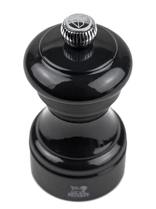 Peugeot Bistro Salt Mill Black Lacquer  - 4"