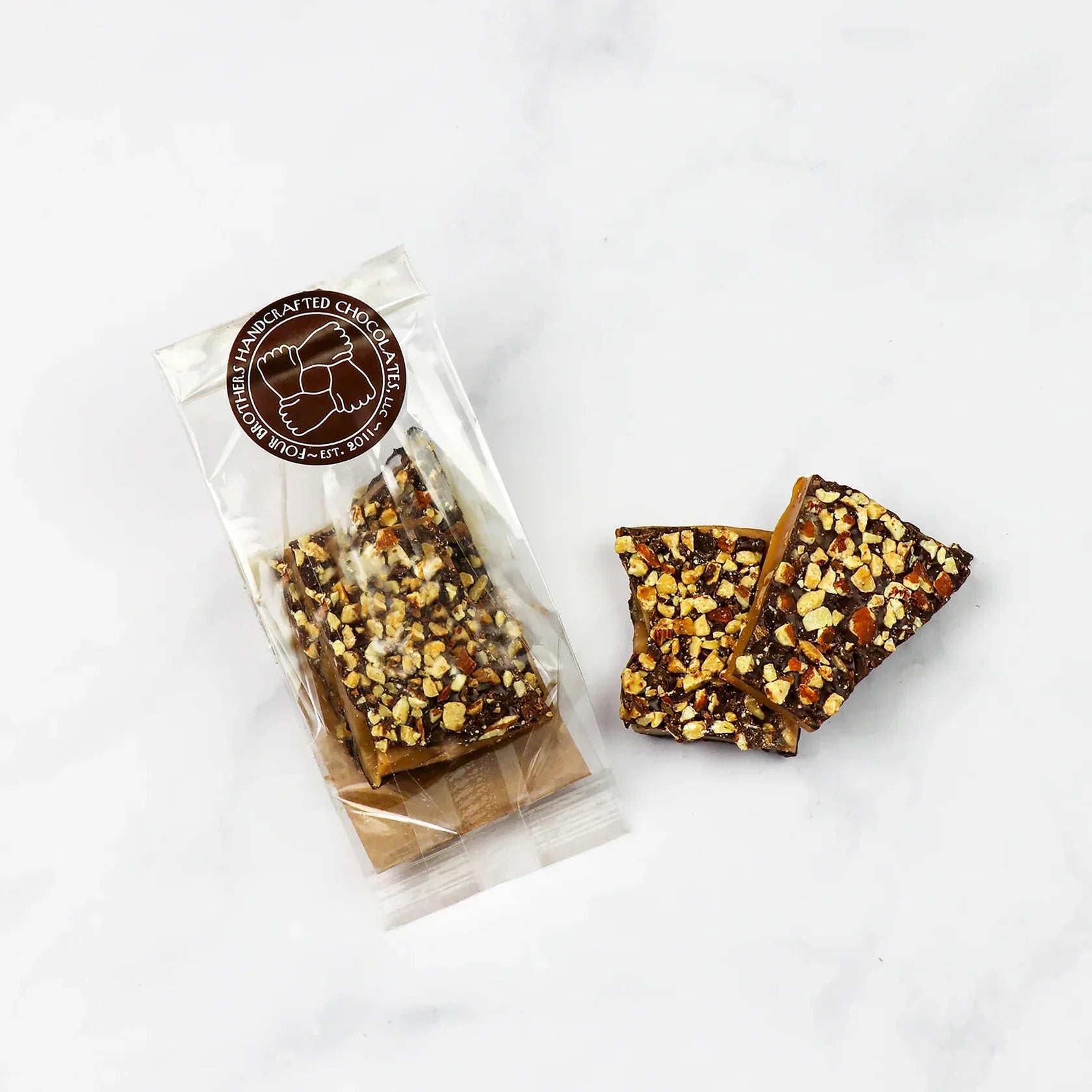 Four Brothers 1.5 oz. Butter Almond Toffee - Marcel’s Culinary Experience