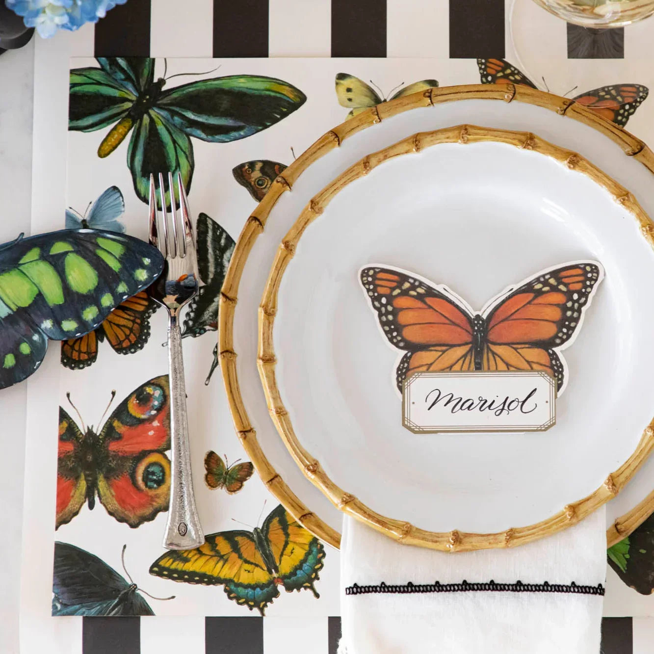 Hester & Cook Butterfly Flight Placemat - Marcel’s Culinary Experience