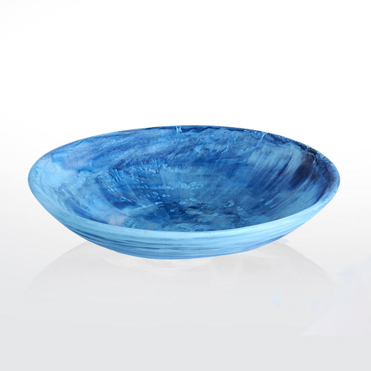 Nashi Home Everyday Large Bowl - Denim Swirl