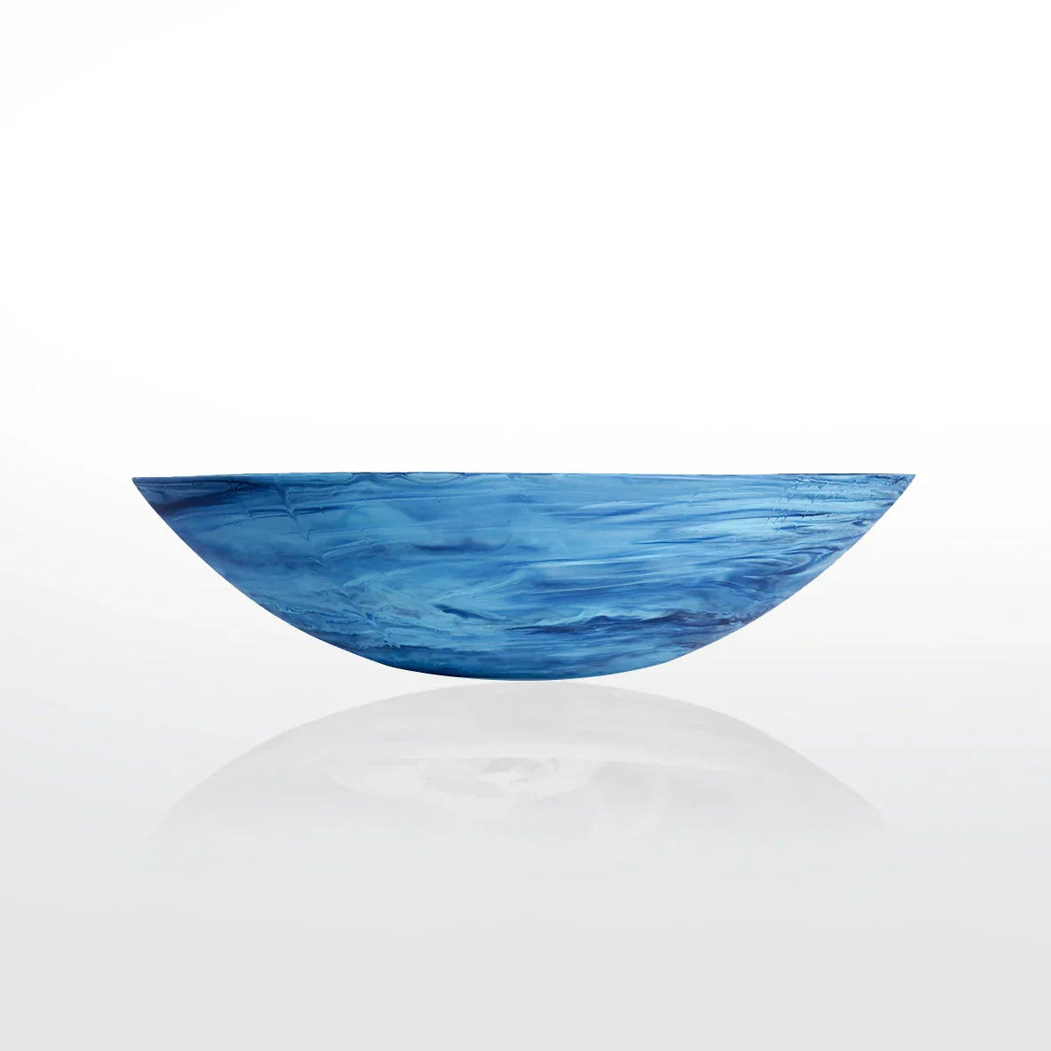 Nashi Home Everyday Medium Bowl - Denim Swirl