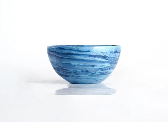 Nashi Classical Wave Bowl Small - Denim Swirl - Marcel’s Culinary Experience