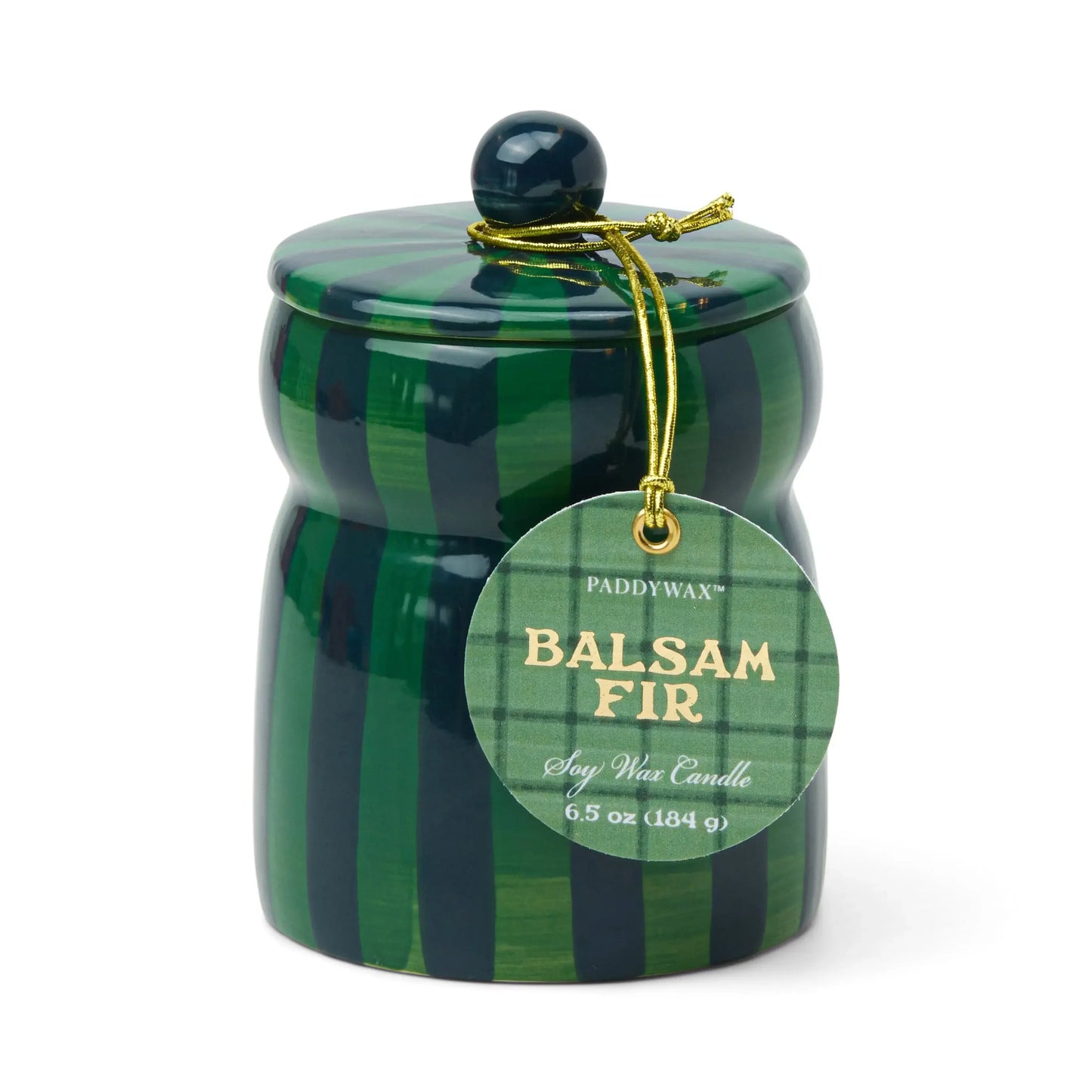 Paddywax Cabana Candle with lid - Balsam Fir - Marcel’s Culinary Experience
