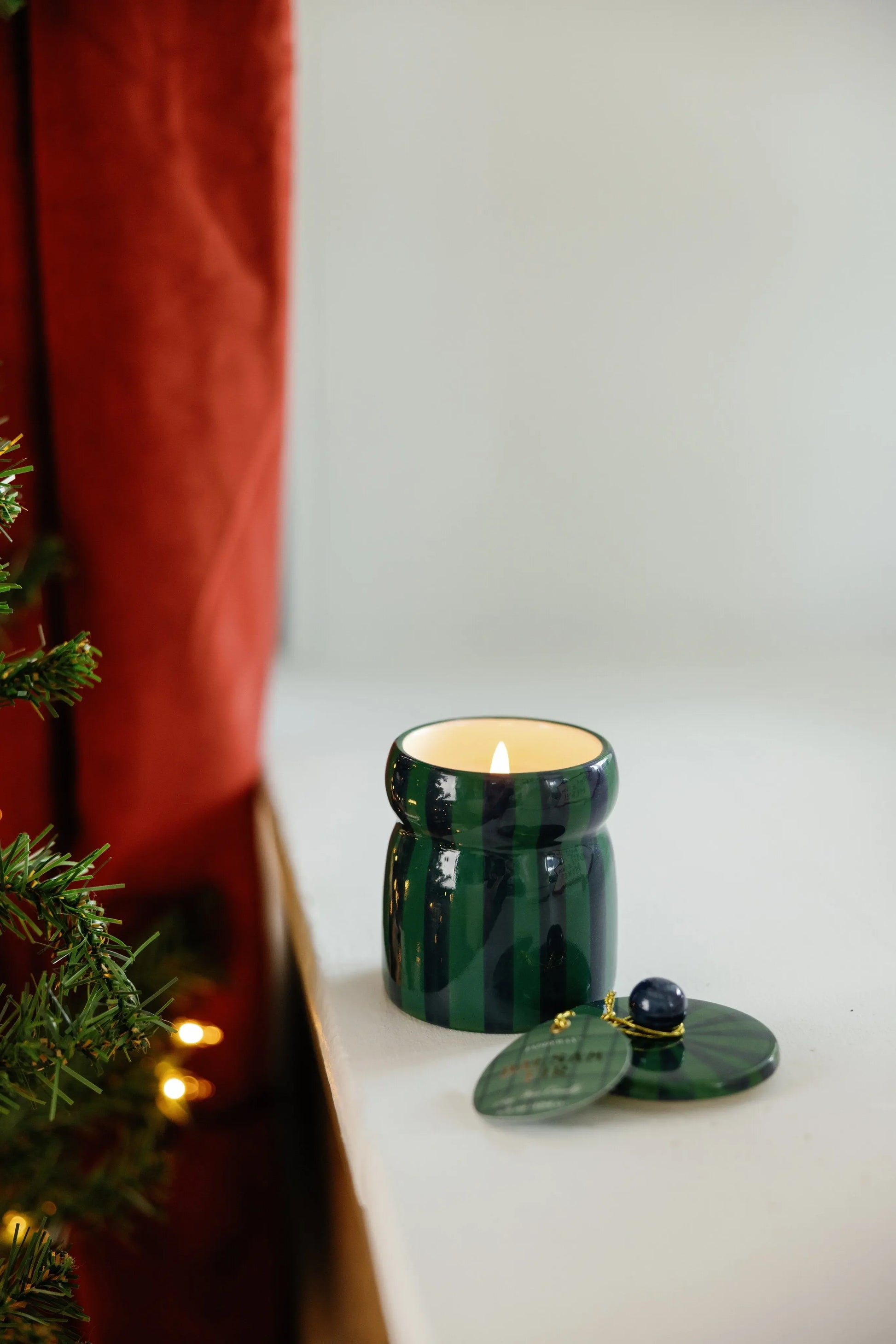 Paddywax Cabana Candle with lid - Balsam Fir - Marcel’s Culinary Experience