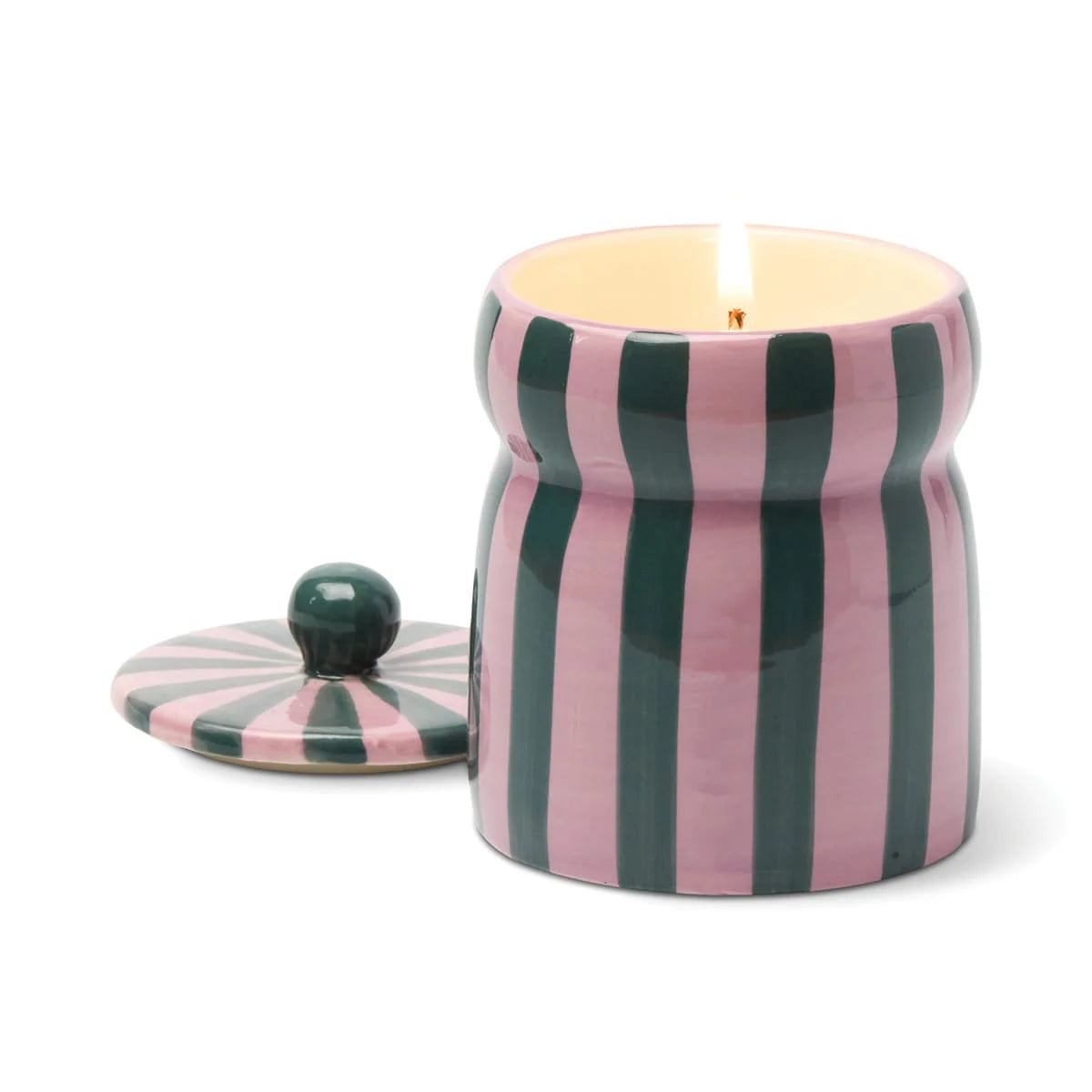 Paddywax Cabana Cinnamon & Clove Candle with Lid, 6.5 oz