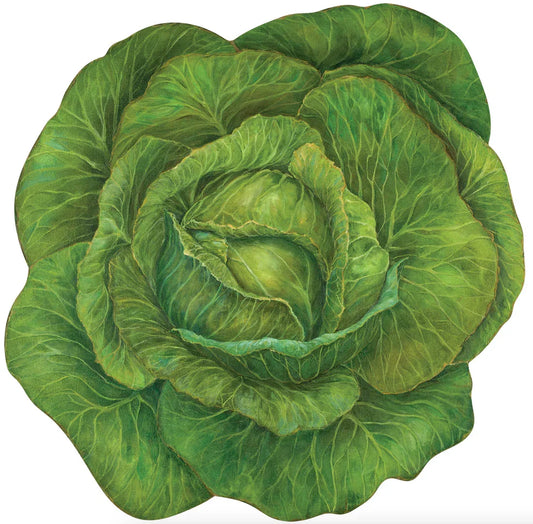 Hester & Cook Die-Cut Cabbage Paper Placemat - Marcel’s Culinary Experience