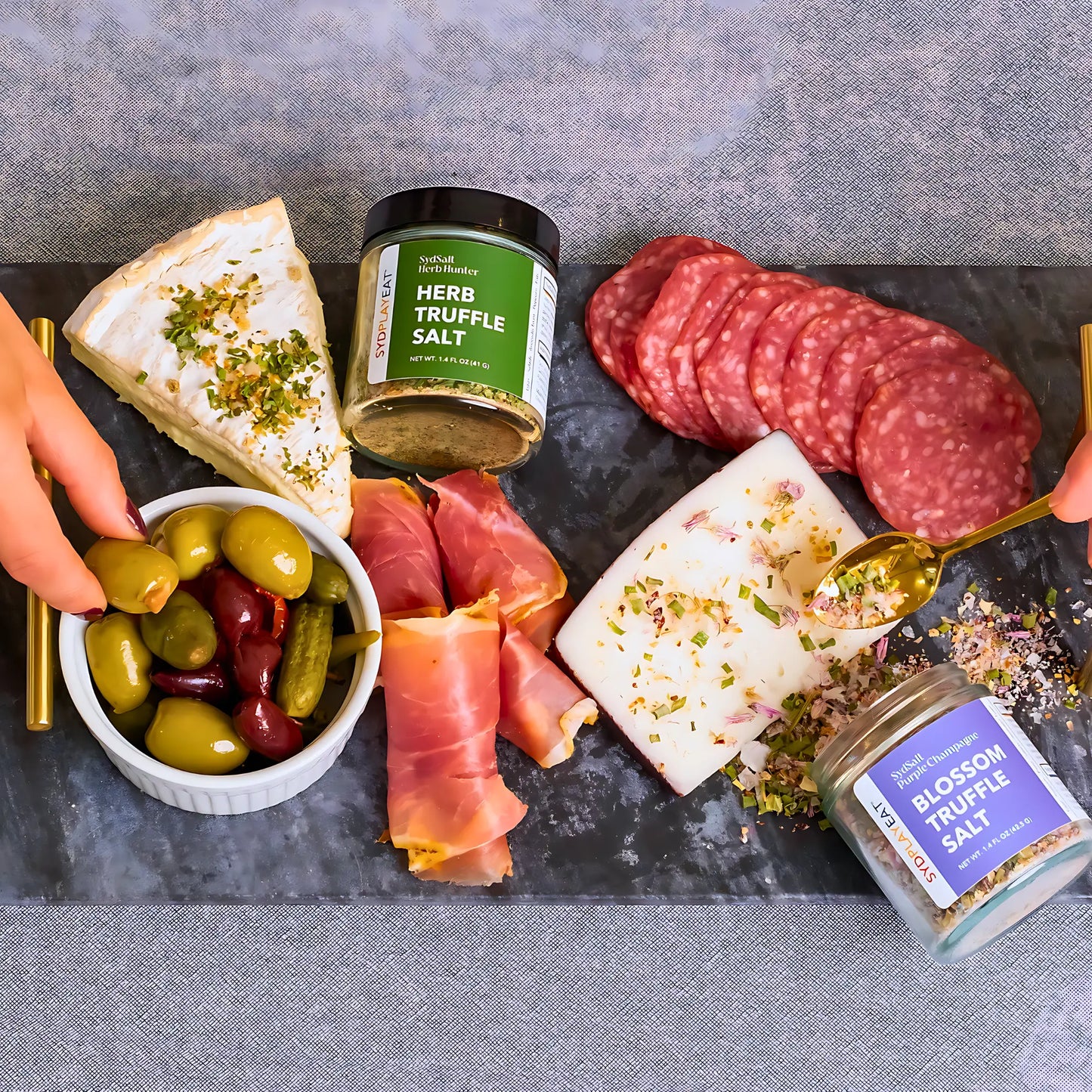 SydSalt Herb Truffle Salt