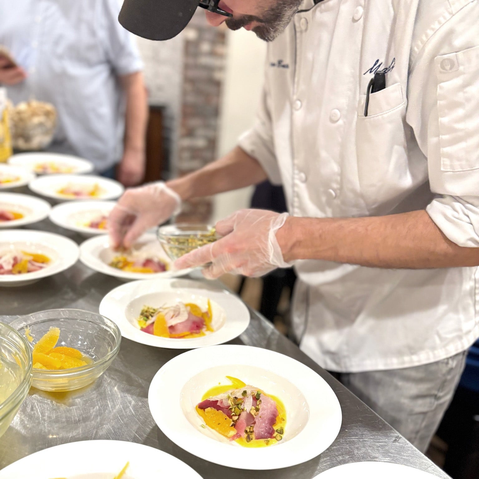 Chef's Table Cooking Class Demonstration Marcel's Culinary Experience