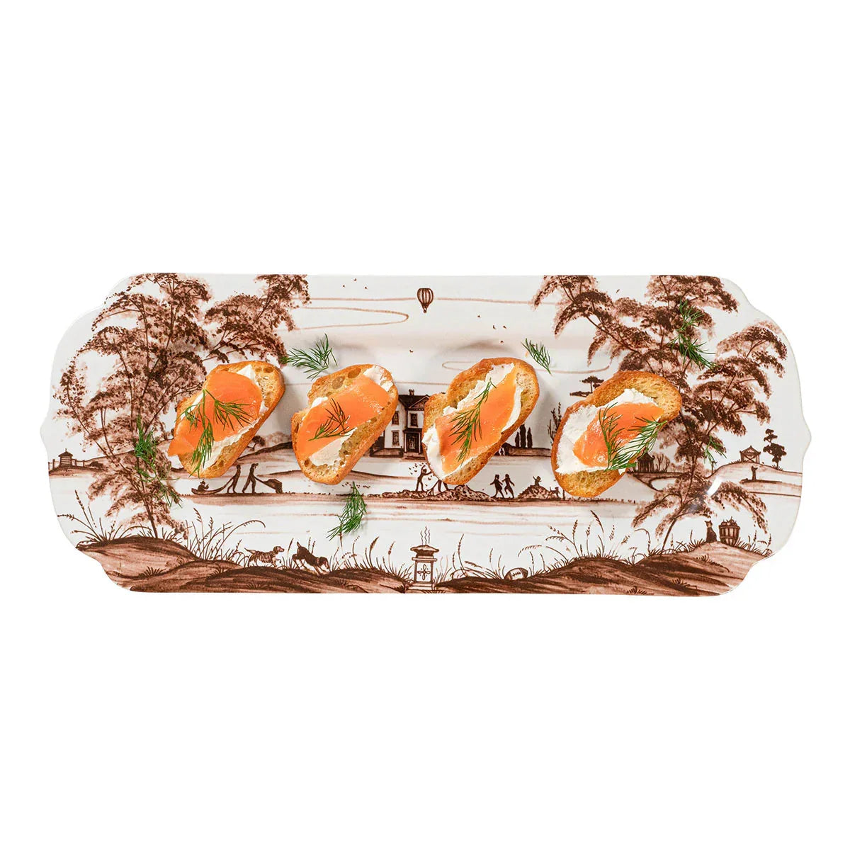 Juliska Country Estate Harvest 15" Hostess Tray - Sepia - Marcel’s Culinary Experience