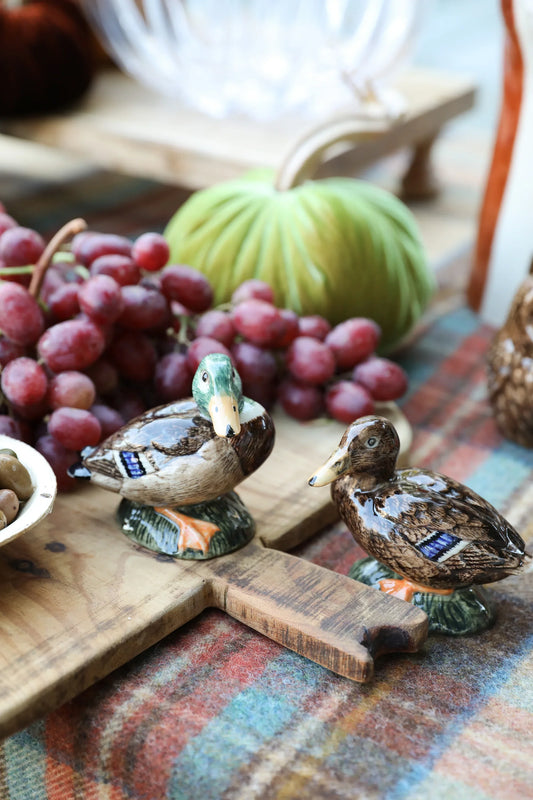 Quail Ceramics Mallard Salt and Pepper - Marcel’s Culinary Experience