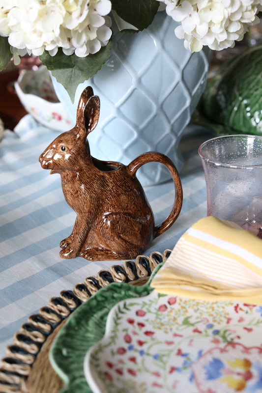 Quail Ceramics Large Hare Jug