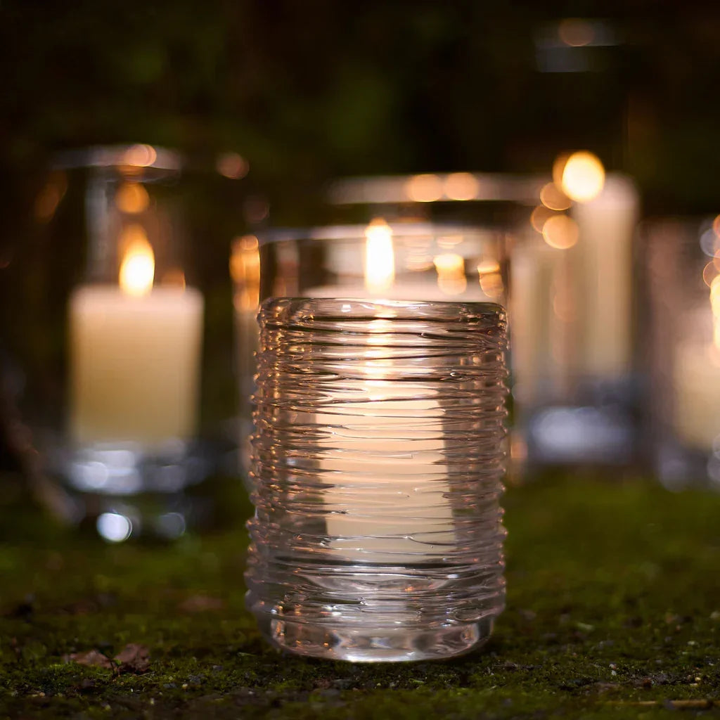 Simon Pearce Echo Lake Hurricane Set of 2, small - Marcel’s Culinary Experience