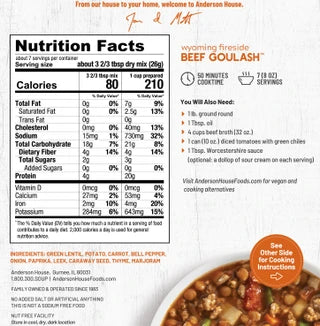 Fireside Beef Goulash