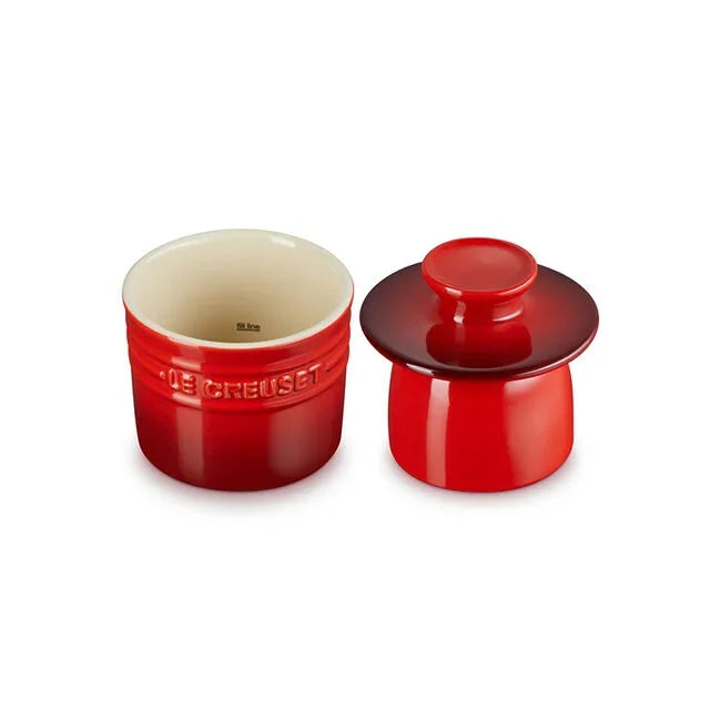 Le Creuset Butter Crock - Cerise