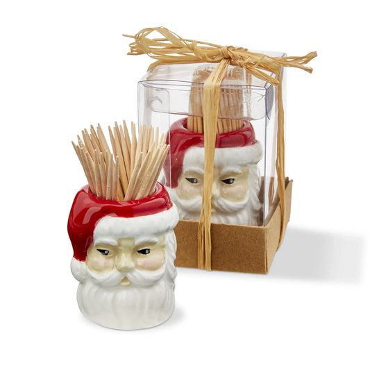 Vintage Santa Toothpick Holder Set - Marcel’s Culinary Experience