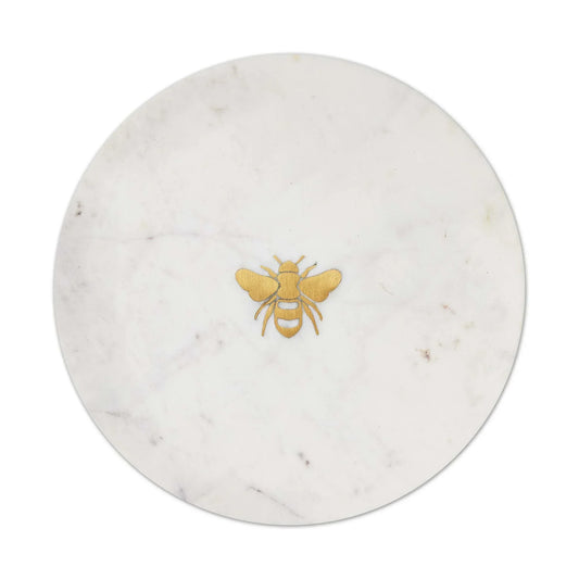Bee Inlay Marble Serving Board - Marcel’s Culinary Experience