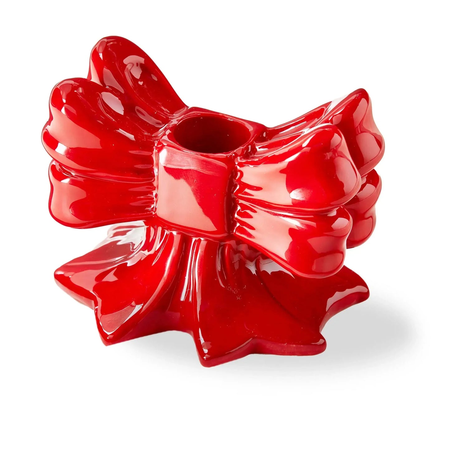 Very Merry Bow Taper Holder - Marcel’s Culinary Experience