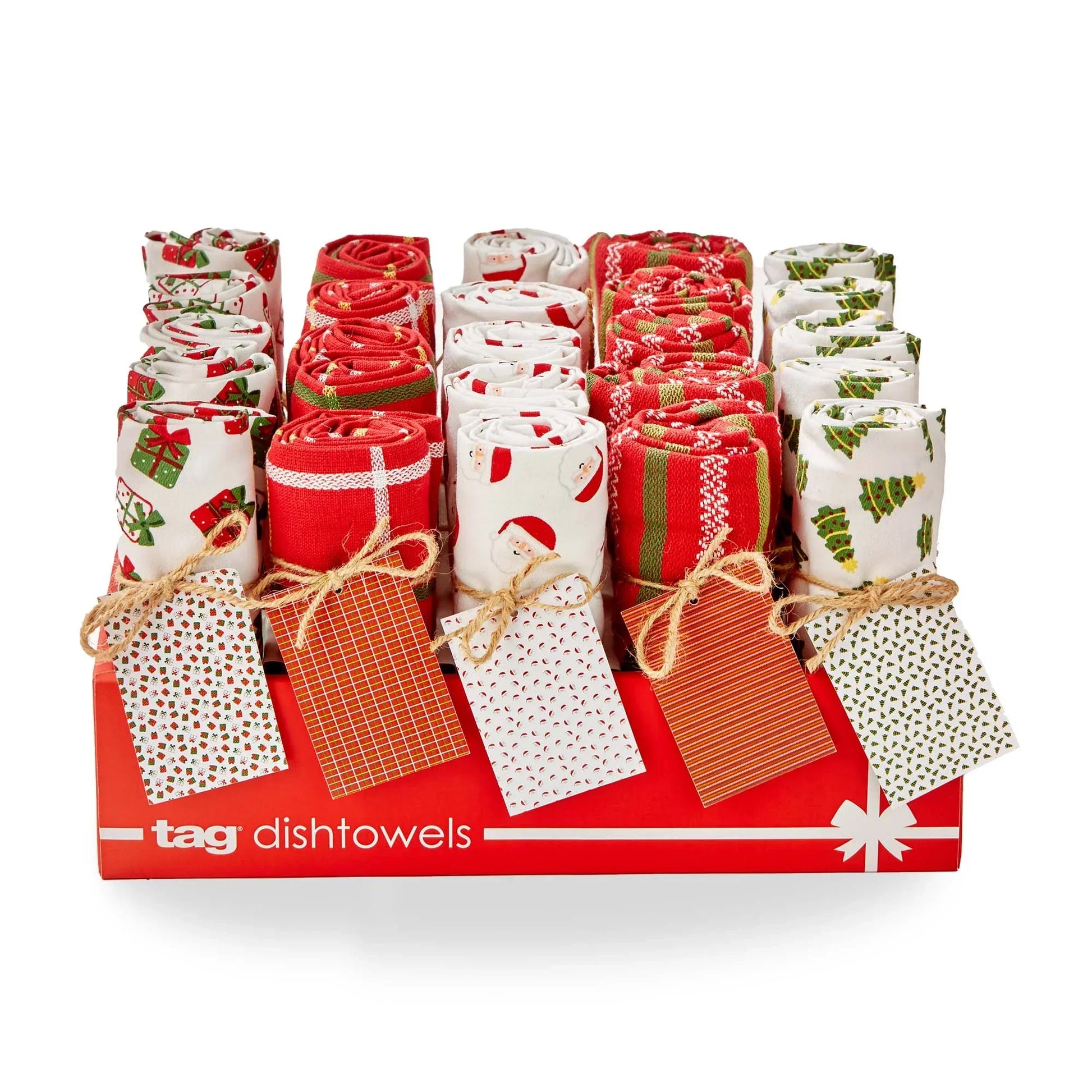Holiday Cheer Dishtowel, assorted styles - Marcel’s Culinary Experience