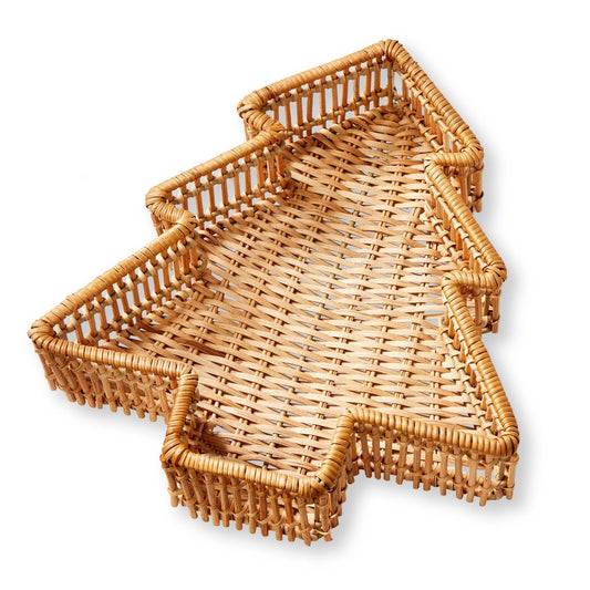 Rattan Tree Tray - Marcel’s Culinary Experience
