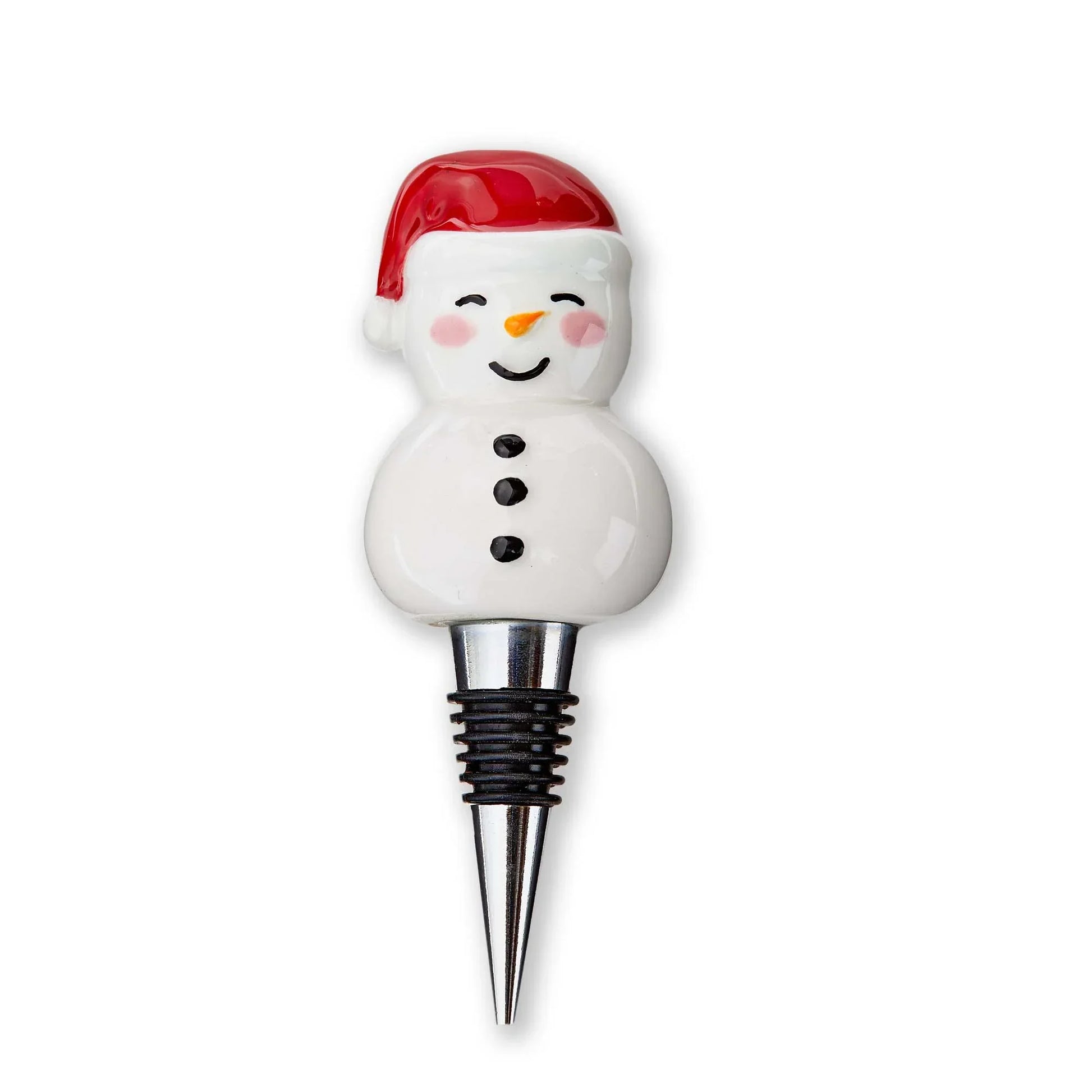 Snowman Bottle Stopper - Marcel’s Culinary Experience