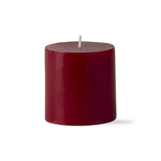 Pillar Candle 3x3 - Cranberry - Marcel’s Culinary Experience