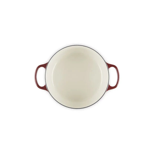 Le Creuset Noël Collection Holiday Tree Signature Round Dutch Oven with Gold Star Knob