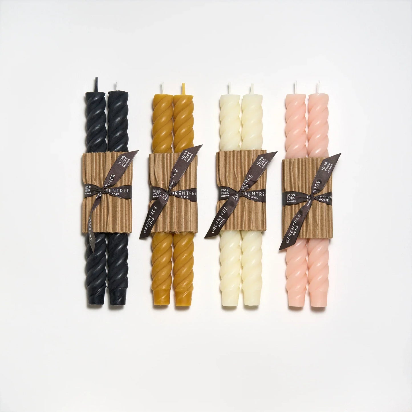 Greentree Rope Tapers Blush 10" - Marcel’s Culinary Experience