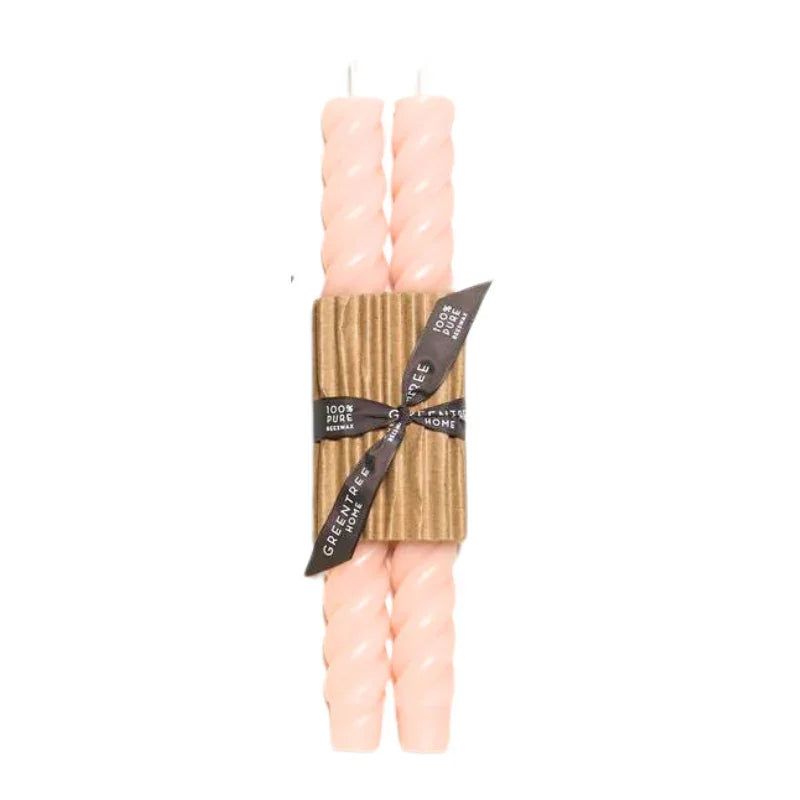 Greentree Rope Tapers Blush 10" - Marcel’s Culinary Experience