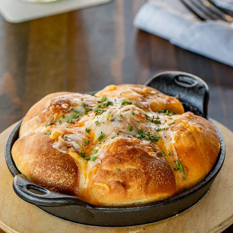 Lodge Heat-Treated Round Cast Iron Mini Server 14 Ounce - Marcel’s Culinary Experience