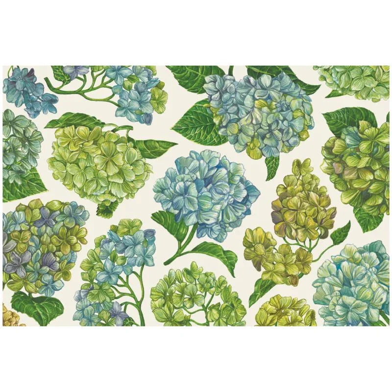 Hester & Cook Blooming Hydrangeas Placemat - Marcel’s Culinary Experience