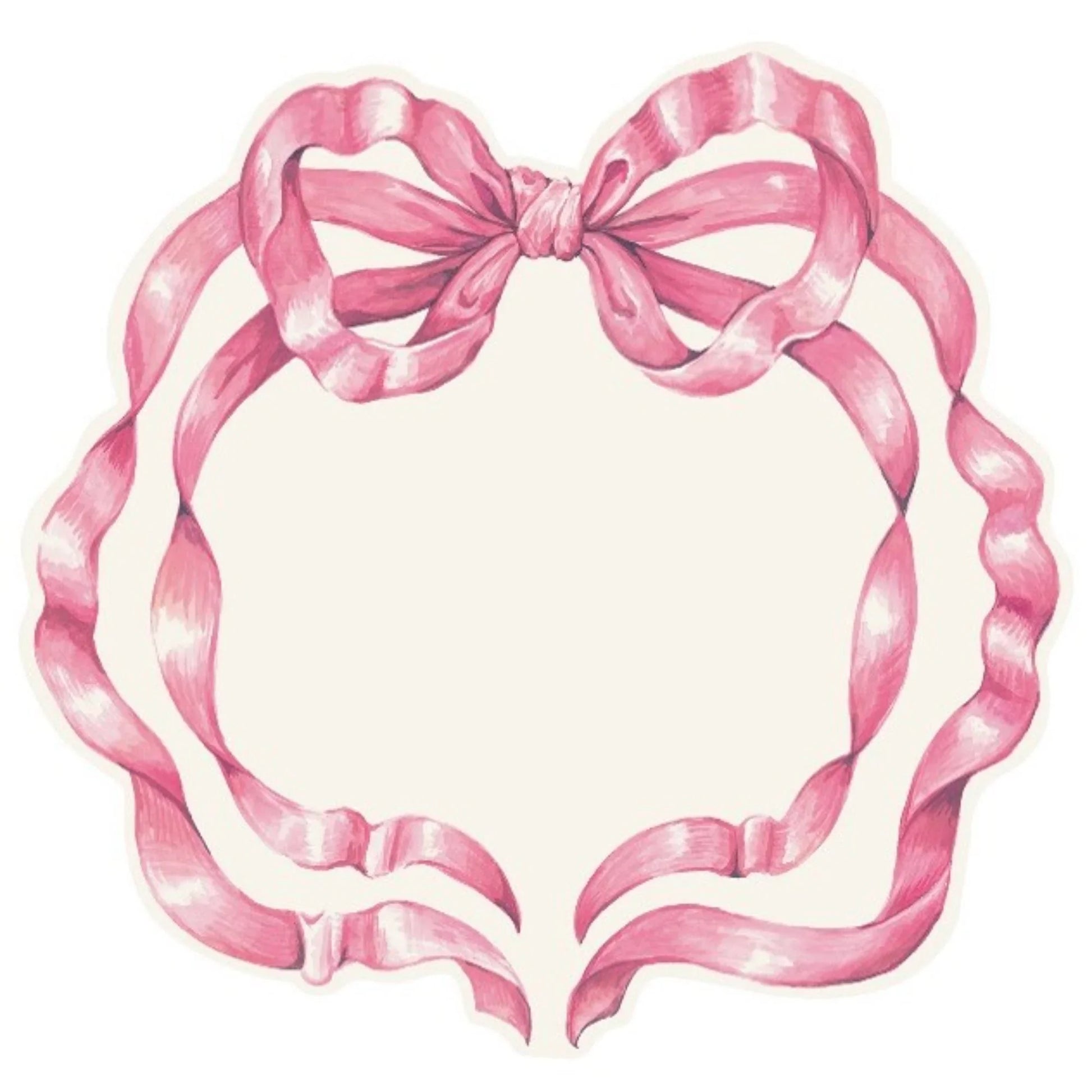 Hester & Cook Die-cut Pink Bow Placemat - Marcel’s Culinary Experience