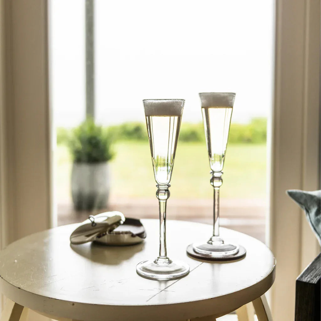 Simon Pearce Hartland Champagne Flute