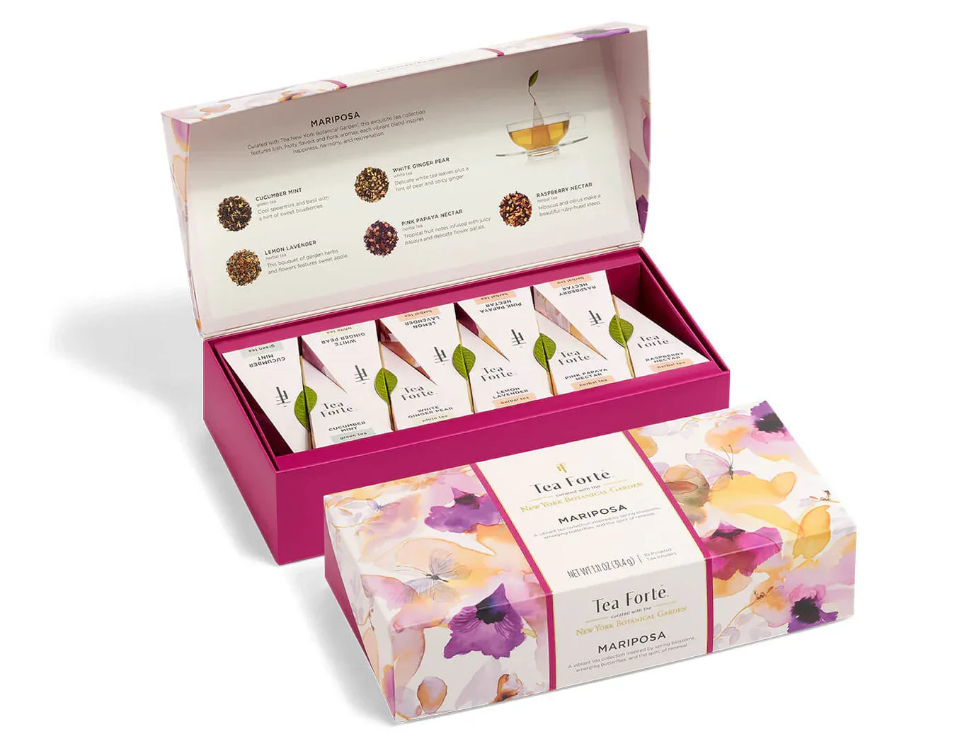 Tea Forte Petite Presentation Box Mariposa