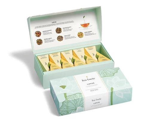 Tea Forte Lotus Petite Presentation Box - Marcel’s Culinary Experience