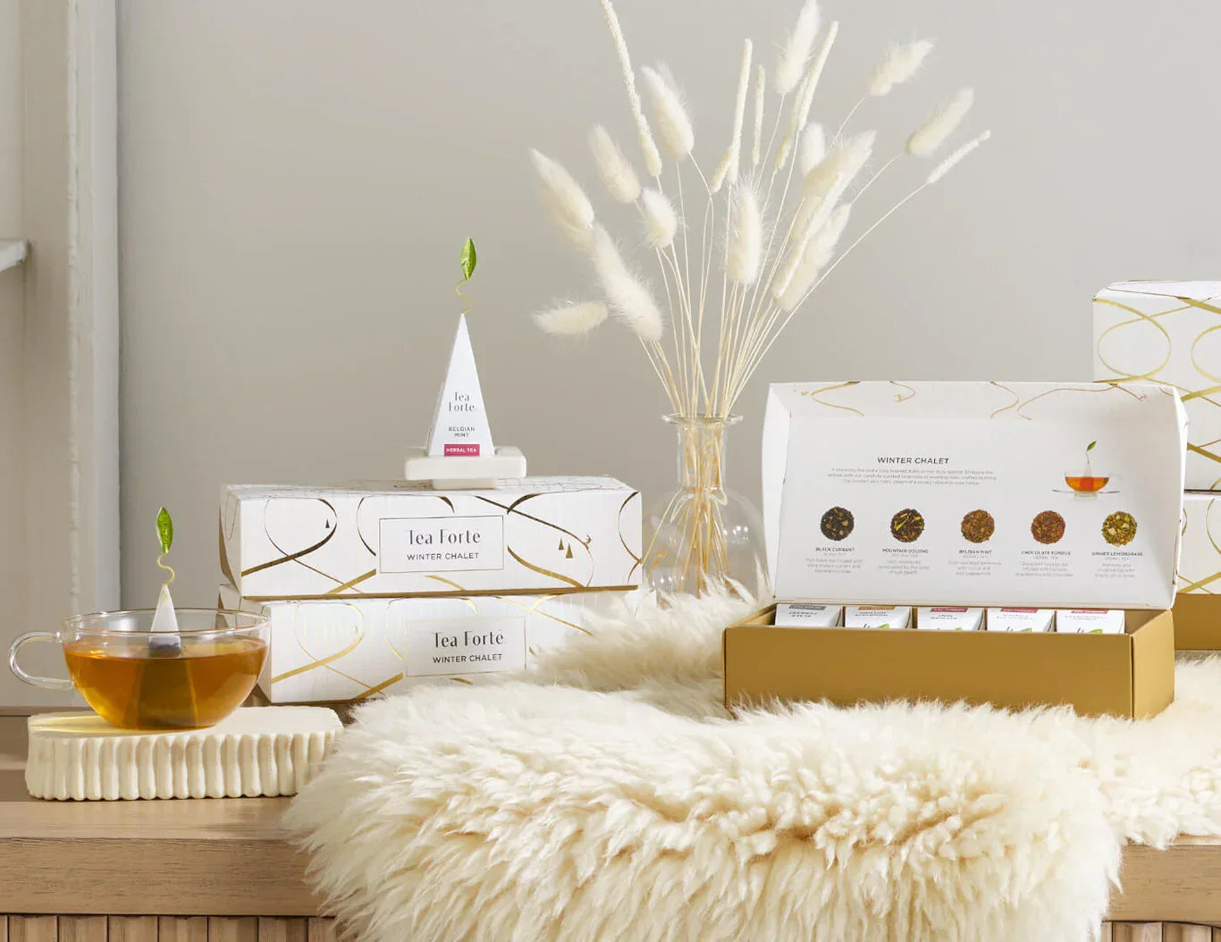 Tea Forte Winter Chalet Petite Presentation Box - Marcel’s Culinary Experience