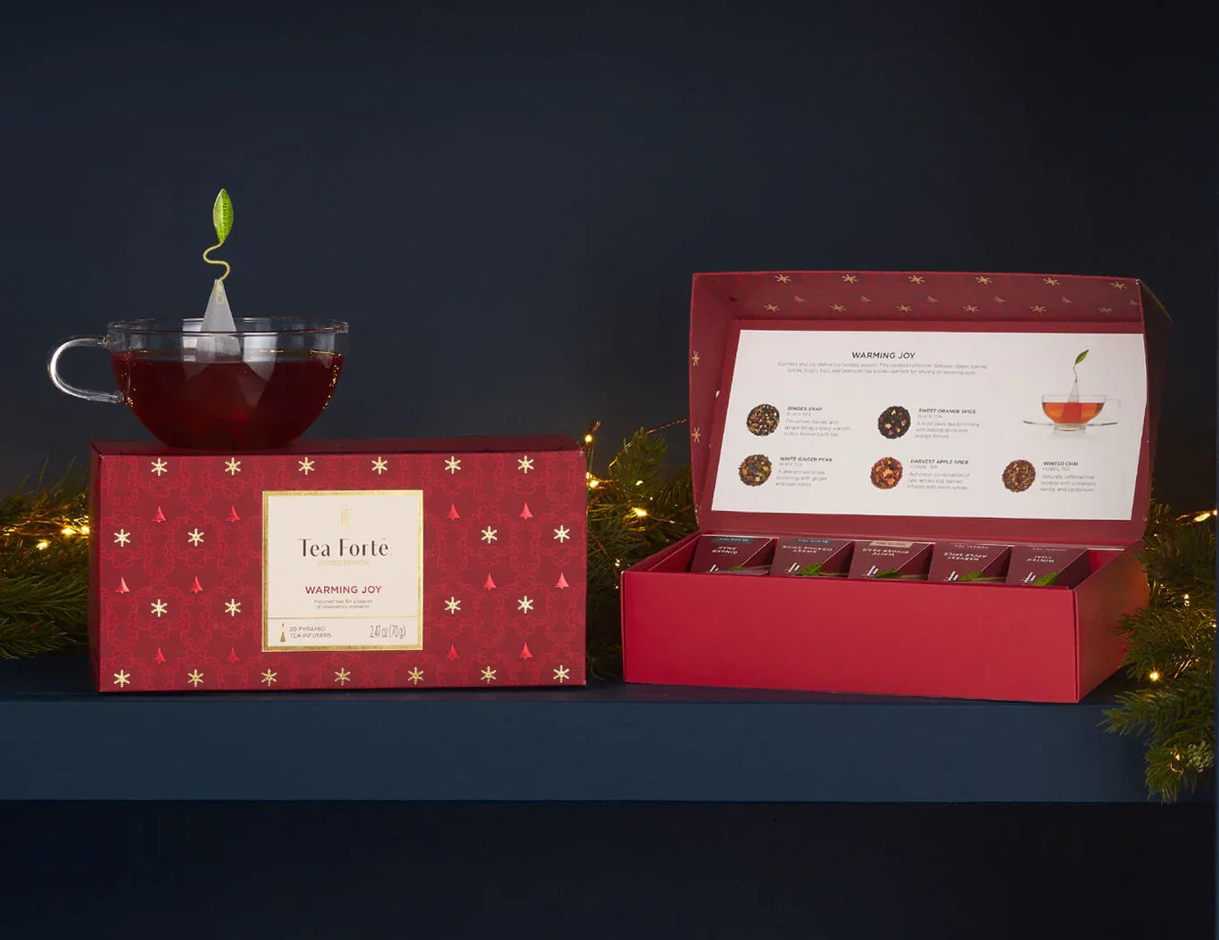 Tea Forte Warming Joy Petite Presentation Box - Marcel’s Culinary Experience