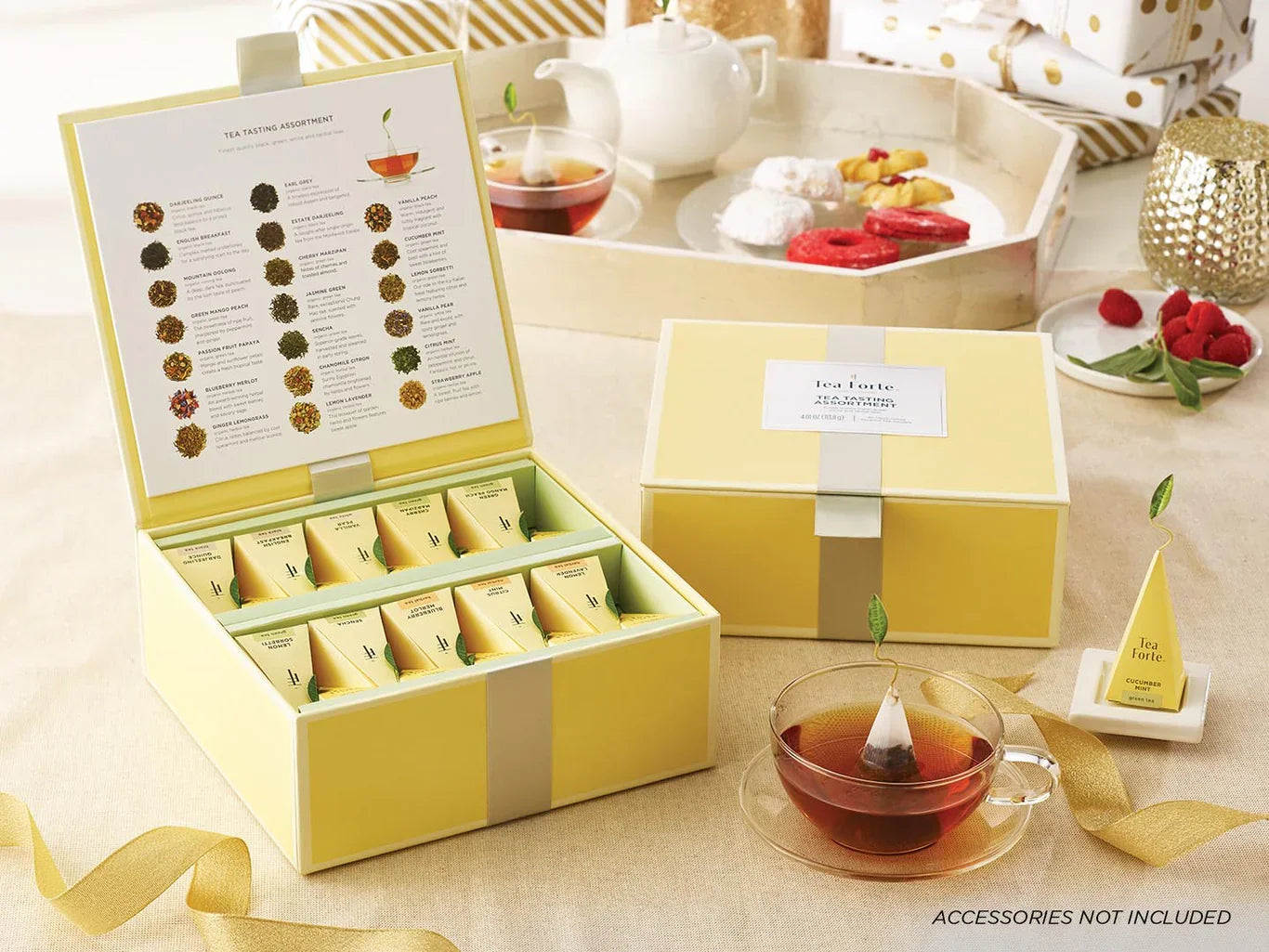Tea Forte Tea Tasting Chest - Marcel’s Culinary Experience