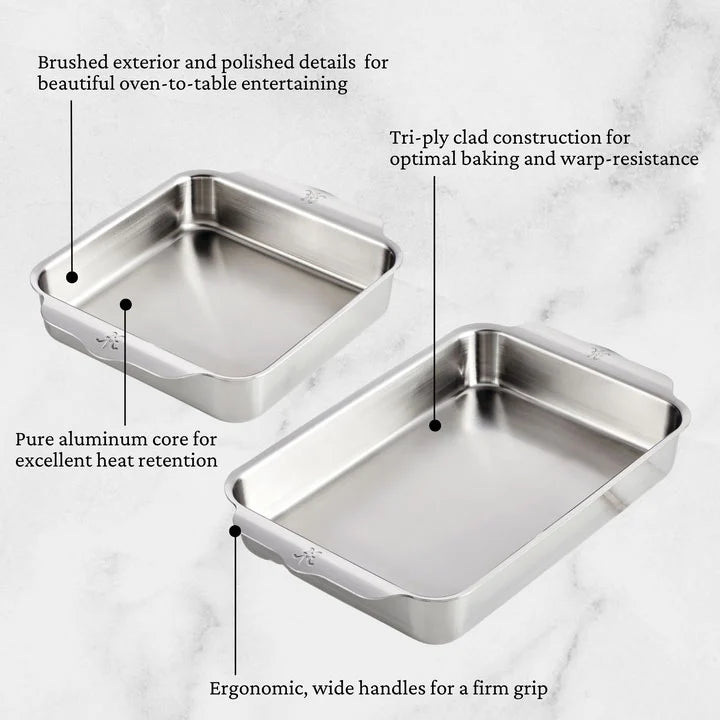 Hestan Provisions OvenBond Tri-ply Square Baker