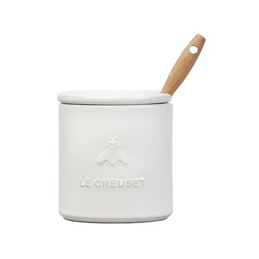 Le Creuset Honey Pot - White